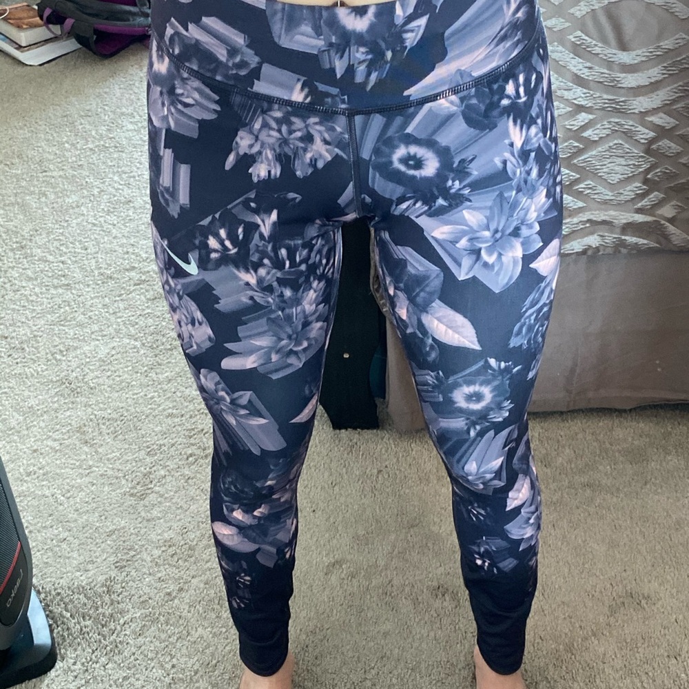 Nike Floral Leggings XS
